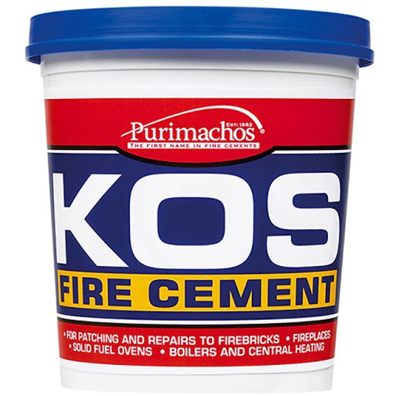 KOS Fire Cement Black 1kg by Everbuild - PCKOSBKFIRE1