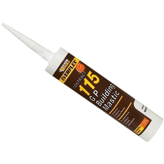 115 General Purpose Building Mastic Grey 310ml by Everbuild - MASGY