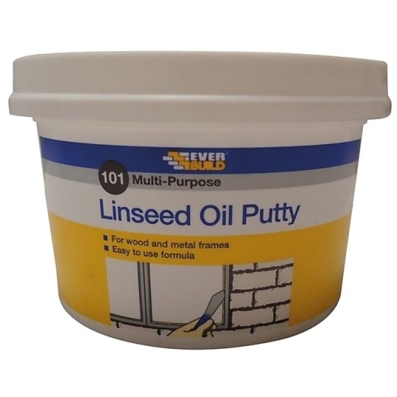 Multi Purpose Linseed Oil Putty 101 Natural 500g by Everbuild - MPN05