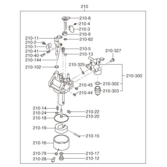 Carburetor Assembly EX21