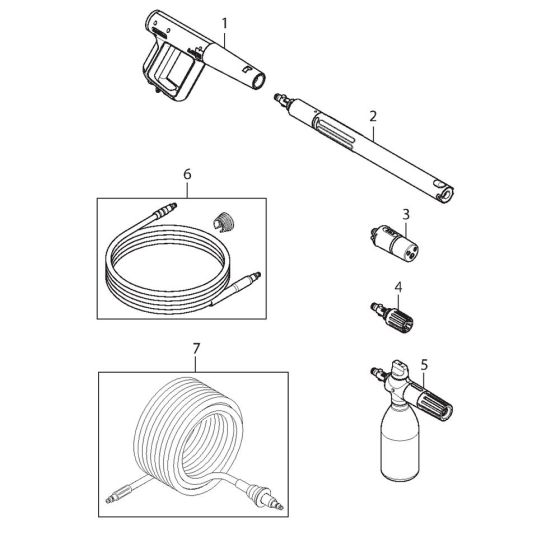 Nilfisk Pressure Washer Accessories