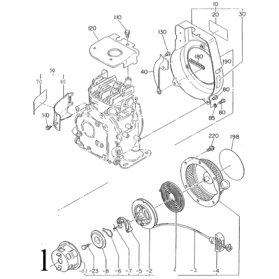 Cooling & Starting Parts EY08