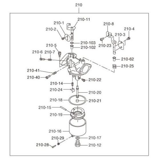 Carburettor Assembly EY35