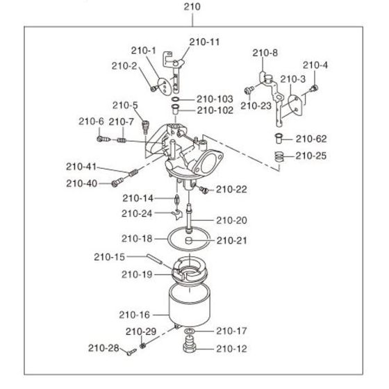 Carburettor Assembly for EY40