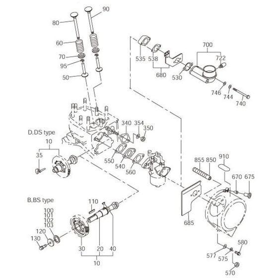 Intake Exhaust Assembly
