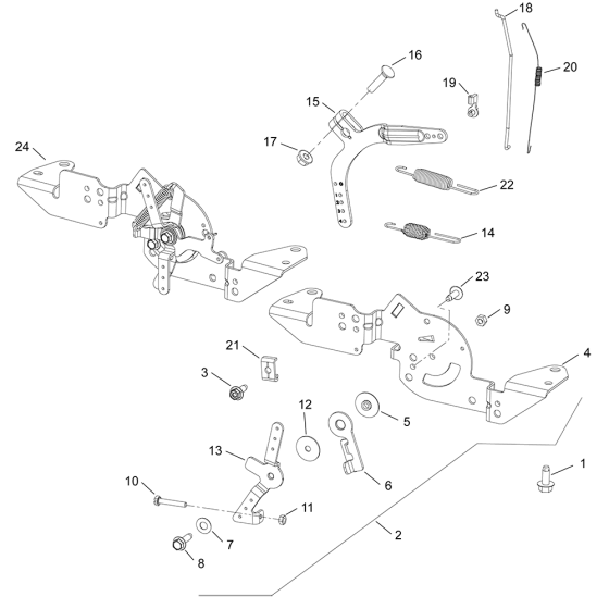 Engine Controls for Kohler EZT740