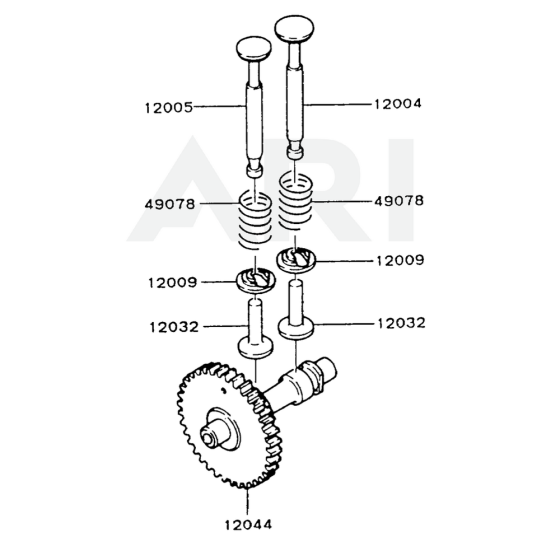 Valve & Camshaft for FA076D