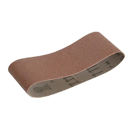 Cloth Sanding Belt 610 x 100mm 80g by Faithfull