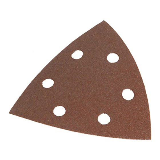 Delta Hook & Loop Sanding Sheets TR2 93mm Coarse (Pack of 5) by Faithfull