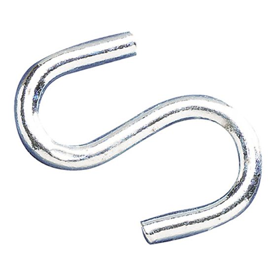 S Hooks 3mm Zinc Plated (Pack of 20) by Faithfull