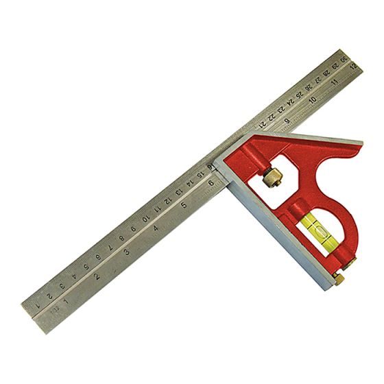 Combination Square 400mm (16in) by Faithfull - 716F12
