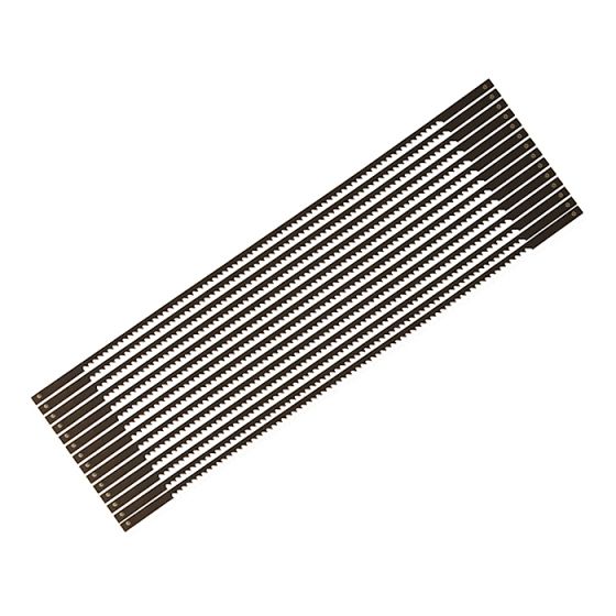 Coping Saw Blades Wood (10 Packs of 10 Blades) 14tpi by Faithfull