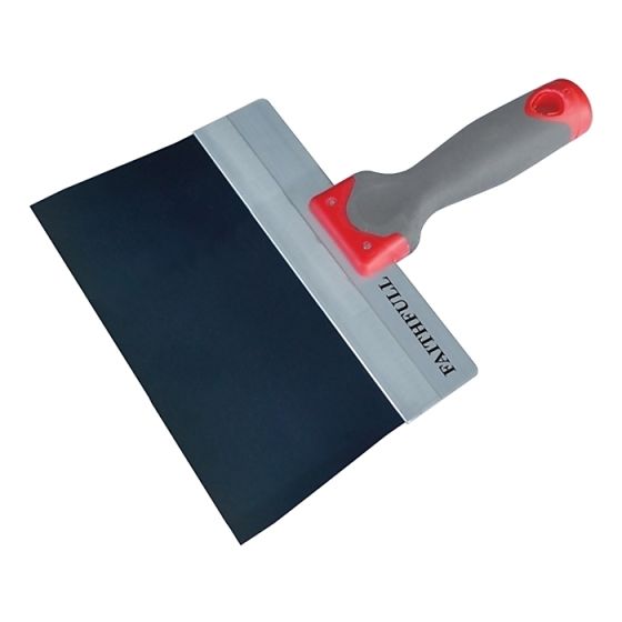 Drywall Taping Knife Blue Steel 200mm by Faithfull - 7600