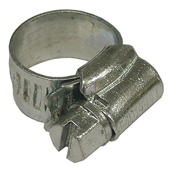 O Hose Clip - Zinc MSZP 16 - 22mm by Faithfull - LGA 12MM