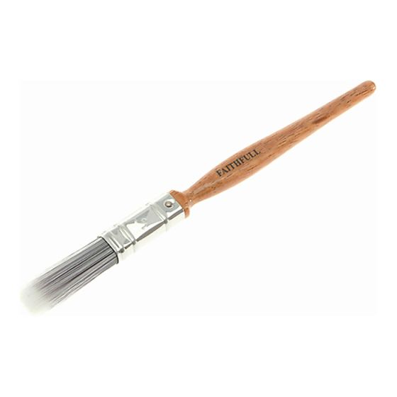 Superflow Synthetic Paint Brush 13mm (1/2in) by Faithfull - 7500305