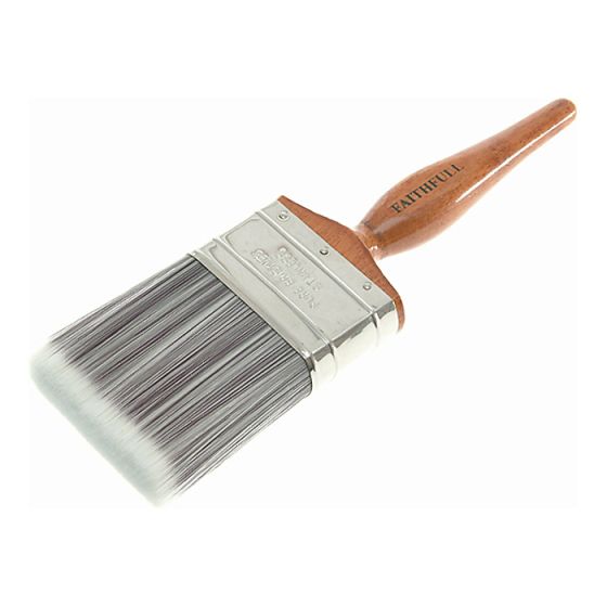 Superflow Synthetic Paint Brush 75mm (3in) by Faithfull - 7500330