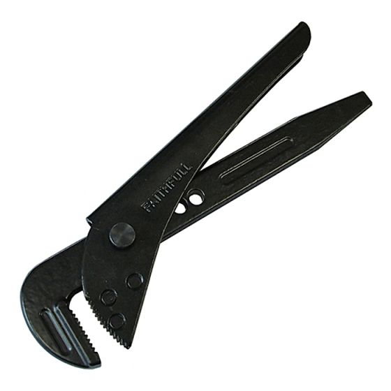 Lever Action Pipe Wrench 300mm (12 in) Capacity 60mm by Faithfull