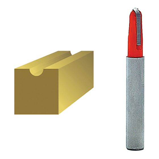 Router Bit TCT Radius 3.0mm x 15mm 1/4in Shank by Faithfull