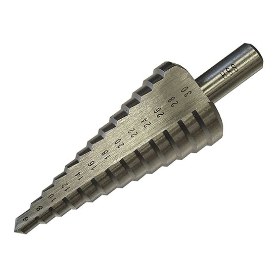 HSS Step Drill Bit 6mm to 30mm by Faithfull