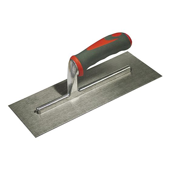 Plasterers Trowel Stainless Steel Soft-Grip Handle 13 x 5in by Faithfull