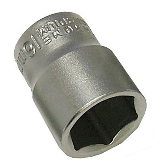 Hexagon Socket 3/8in Drive 17mm by Faithfull