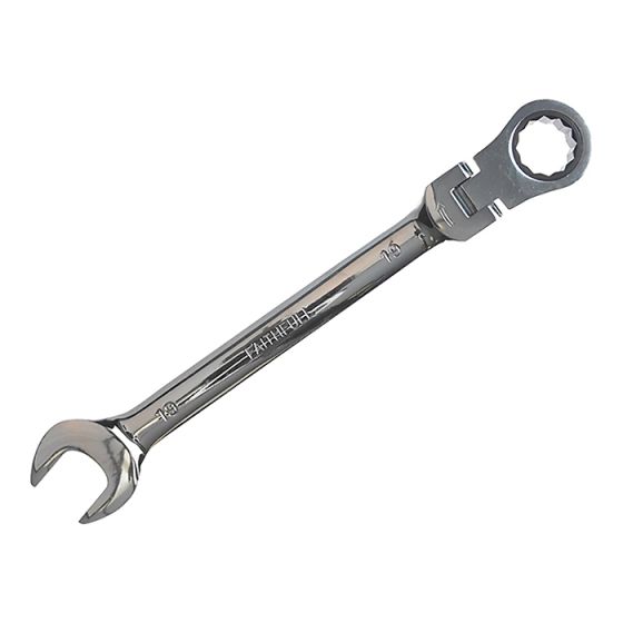 Ratchet Combination Spanner Flex Head CV 24mm by Faithfull - SJW6124