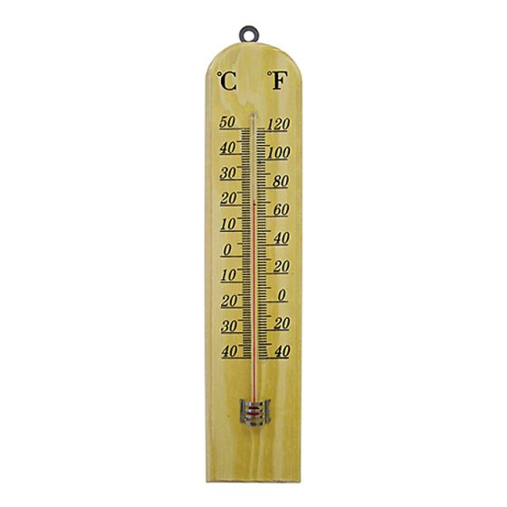 Wooden Wall Thermometer