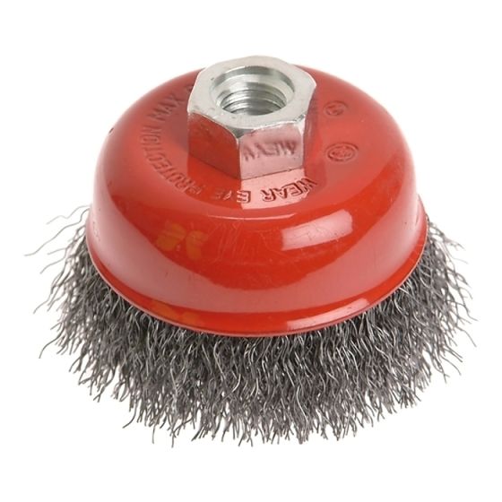 Wire Cup Brush 75mm x M14 x 2 0.30mm by Faithfull - 107514130