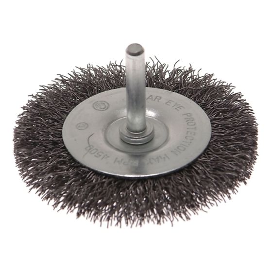 Wire Brush 50mm x 6mm Shank 0.30mm by Faithfull - 5305006130