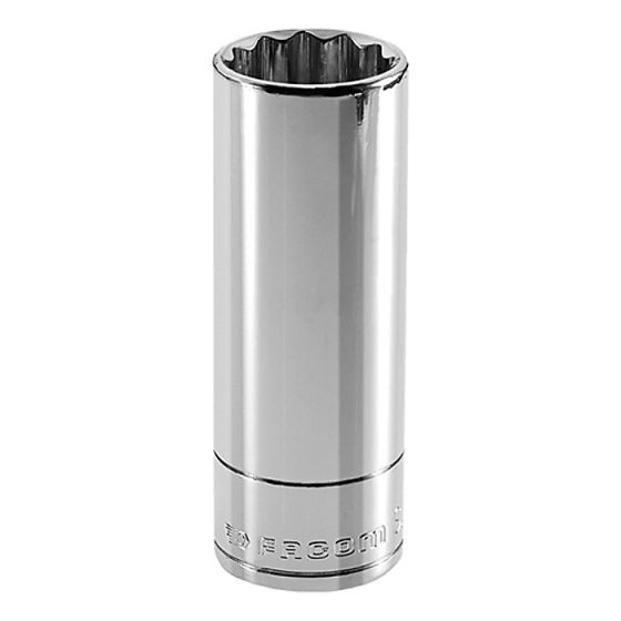 Bi-Hexagon Deep Socket 1/2in Drive 17mm by Facom - S.17LA