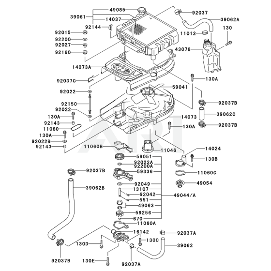Cooling Equipment for Kawasaki