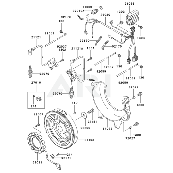 Electric Equipment for Kawasaki