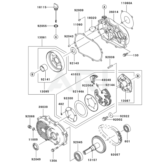 P.T.O Equipment for FE290R
