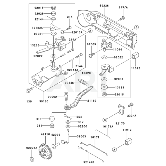 Kawasaki FE400D Control Equipment