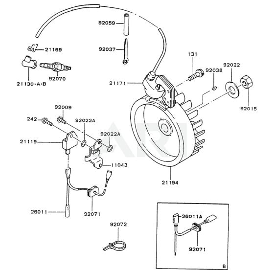 Electric Equipment for FG150G