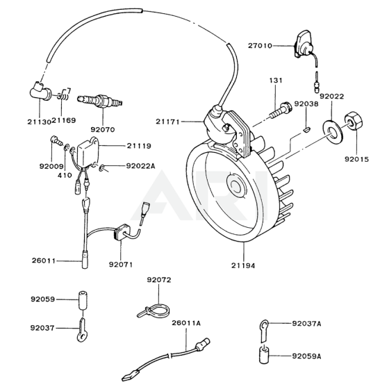 Electric Equipment for FG150R