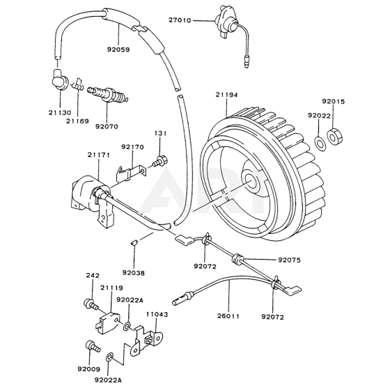 Electric Equipment for FG270G