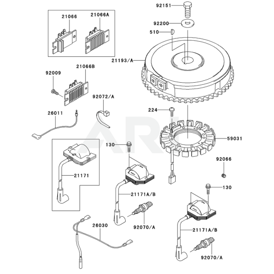 Electric Equipment for Kawasaki