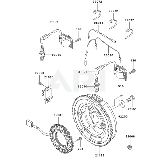 Electric Equipment for FH601D