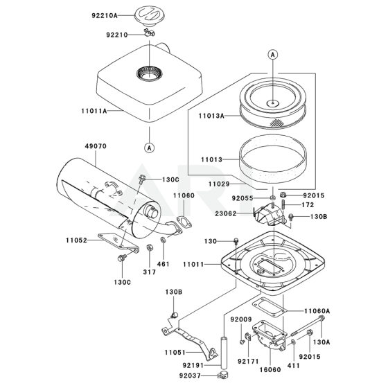 Air Filter & Muffler