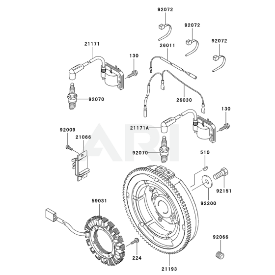 Electric Equipment for FH680D