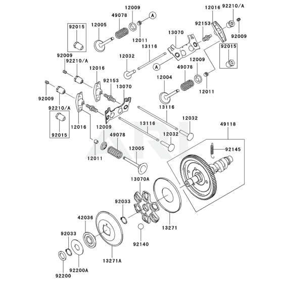 Valve/Camshaft Kawasaki FH770D