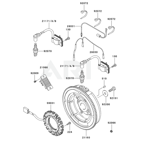 Electric Equipment for Kawasaki