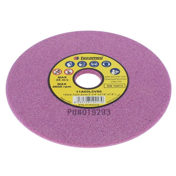 Chainsaw Chain Sharpening 145mm Wheel for 3/8", 0.404" and 0.325"