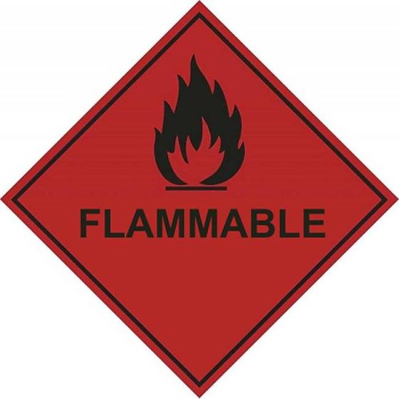 Flammable Hazard Label