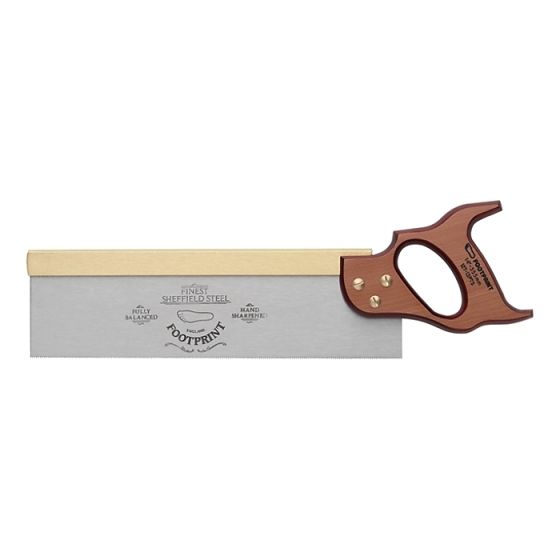 256 Brass Back Tenon Saw 300mm (12in) 13tpi by Footprint - 12460