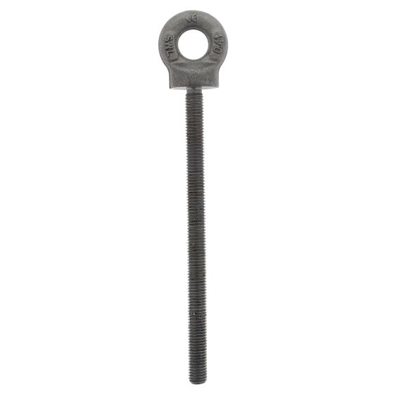 Long Shank Eye Bolt M30 4.50 Tonnes 48mm Eye 178mm Shank