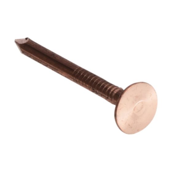 Multi-Purpose Clout Nails Copper 30 x 3.0mm - 50 x 3.35mm  (1kg Bag)