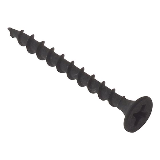 Drywall Screw Phillips Bugle Head SCT Black Phosp 4.2 x 100mm Bulk 500 by Forgefix - DWS100BP