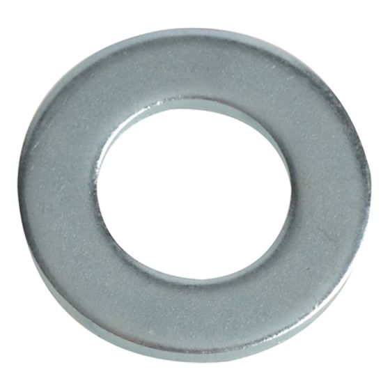 Flat Washers DIN125 ZP M8 Forge Pack 30 by Forgefix - FPWASH8